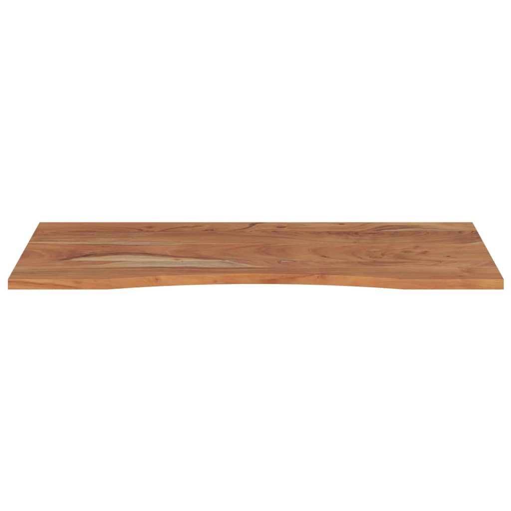 skrivebordsplade 110x50x2,5 cm rektangulær massivt akacietræ
