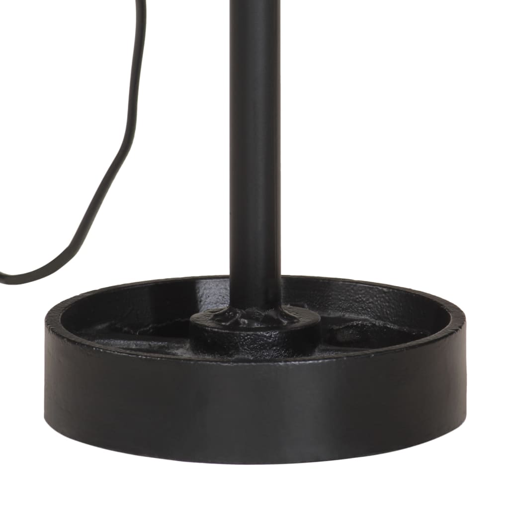 skrivebordslampe 15x15x55 cm 25 W E27 antik messingfarve