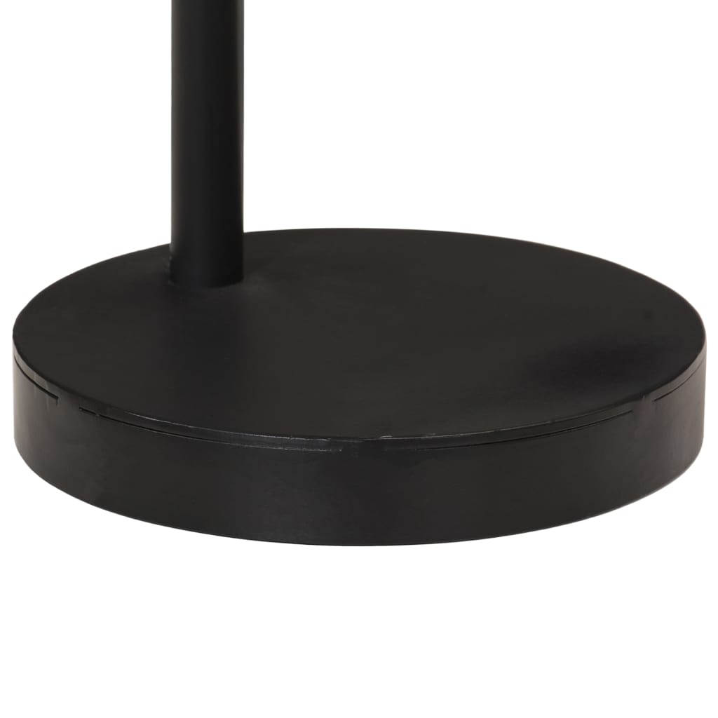 skrivebordslampe 17x17x60 cm 25 W E27 vintagesølv