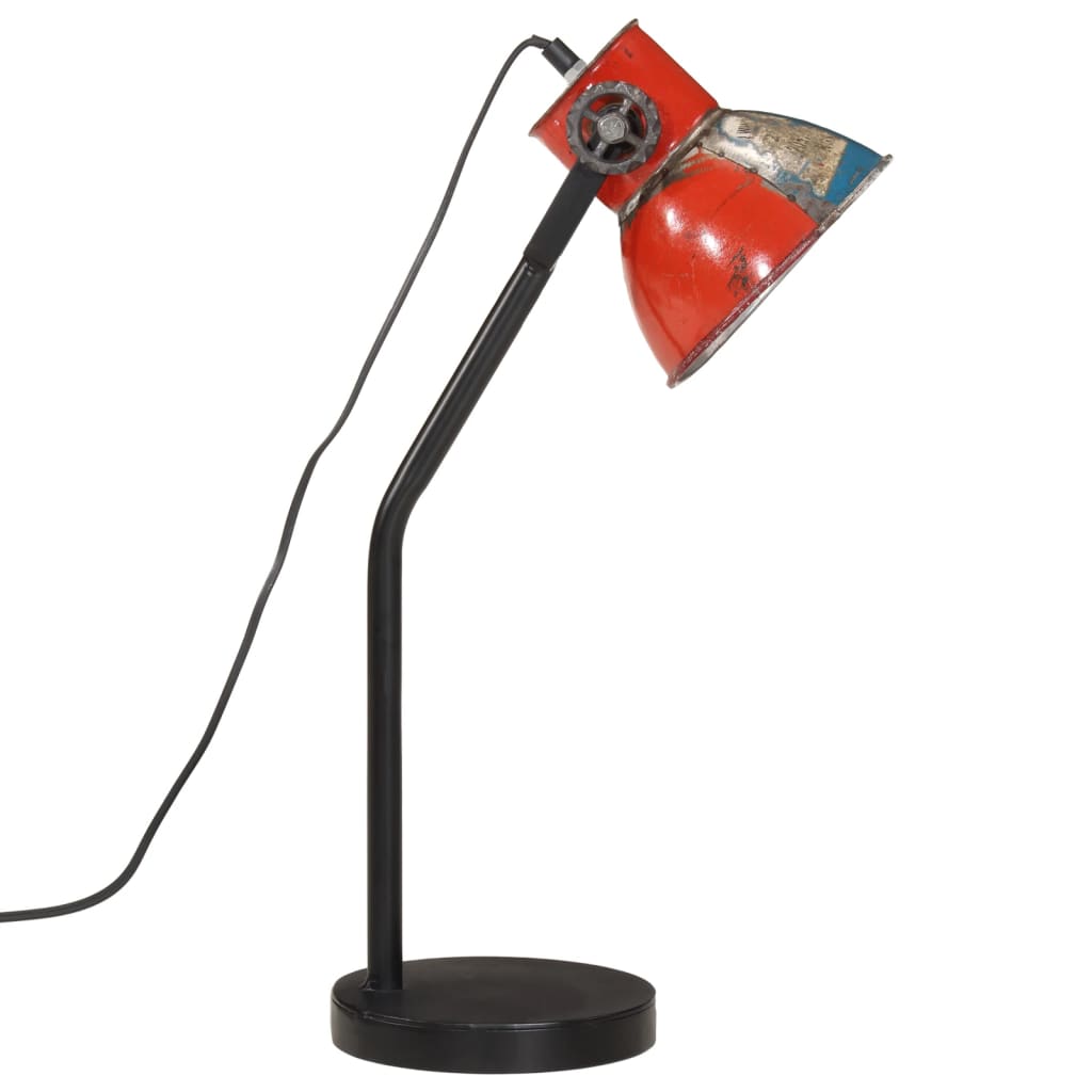 skrivebordslampe 25 W 17x17x60 cm E27 flerfarvet