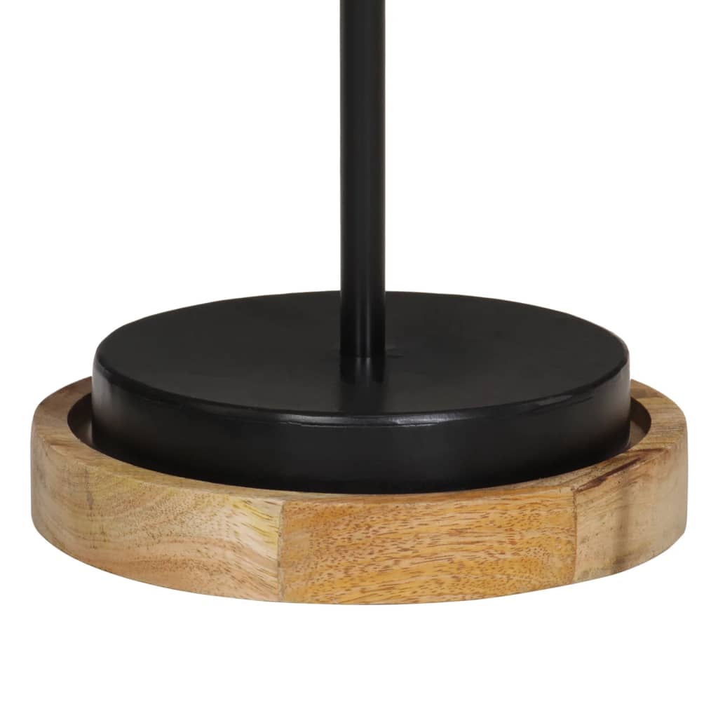 skrivebordslampe 25 W 17x17x50 cm E27 rustik rød