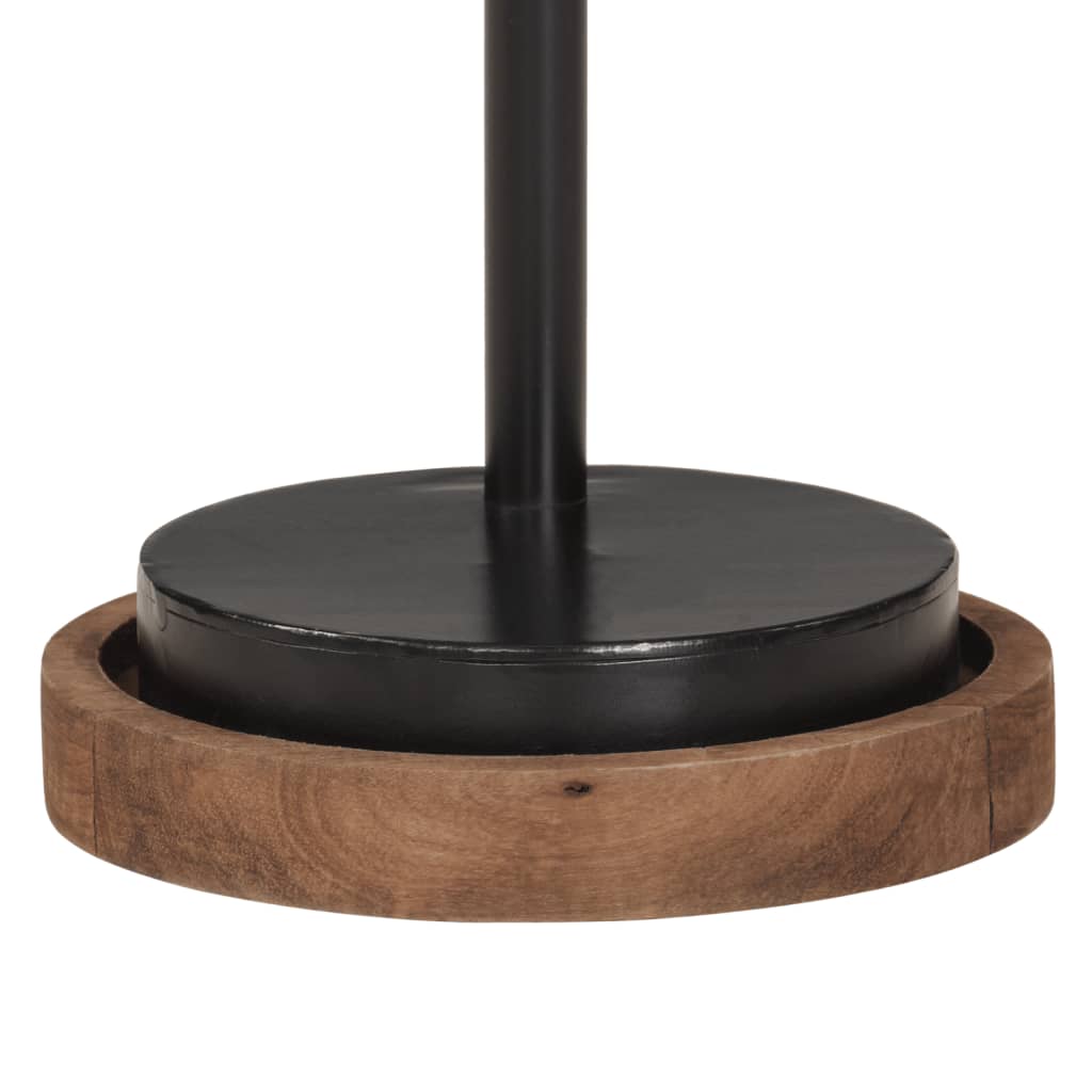 skrivebordslampe 25 W 18x18x60 cm E27 sort