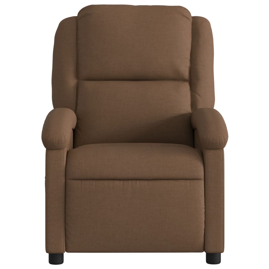massagestol stof brun