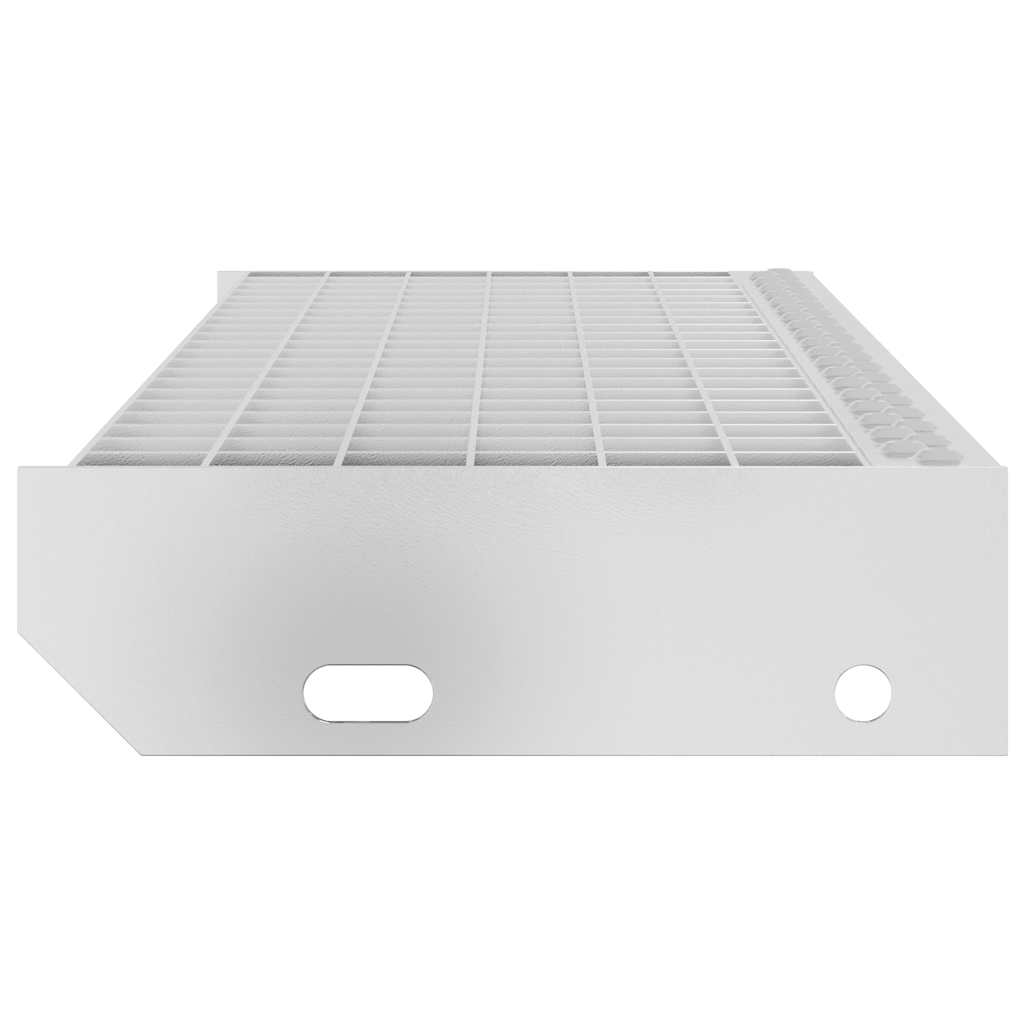 trappetrin 60x24x7 cm trinrist galvaniseret stål