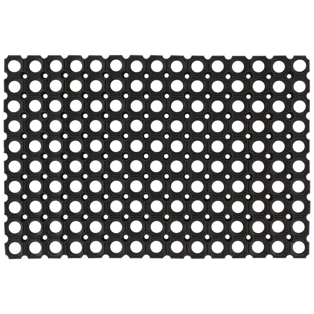 dørmåtte 60x80 cm rektangulær gummi