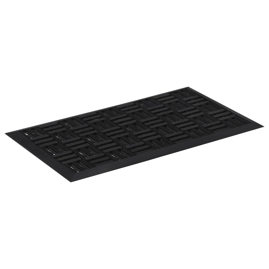 dørmåtte 45x75 cm rektangulær gummi