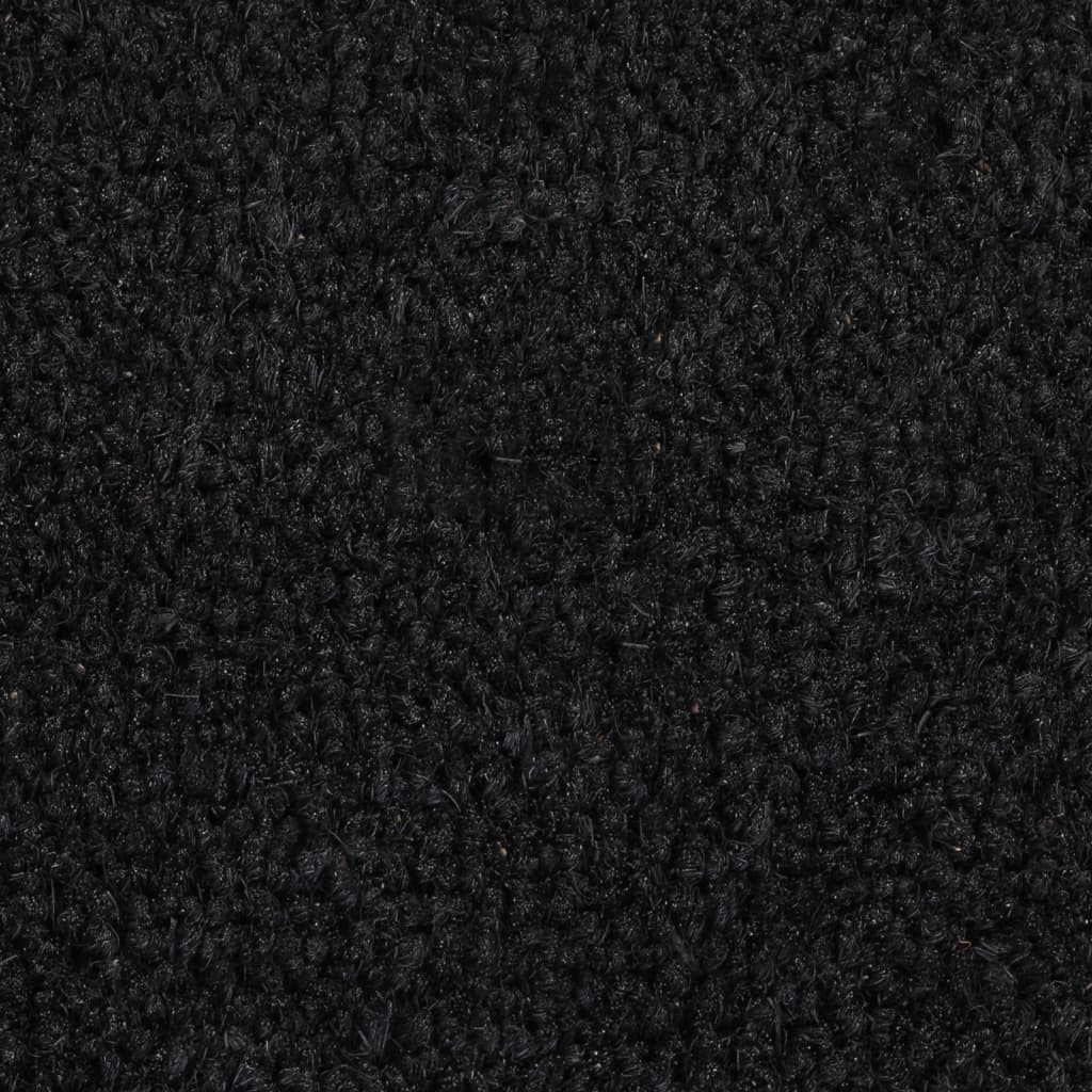 dørmåtte 50x80 cm tuftet coir sort