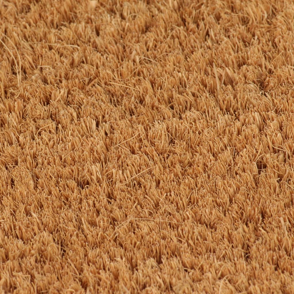 dørmåtte 60x90 cm tuftet coir naturfarvet
