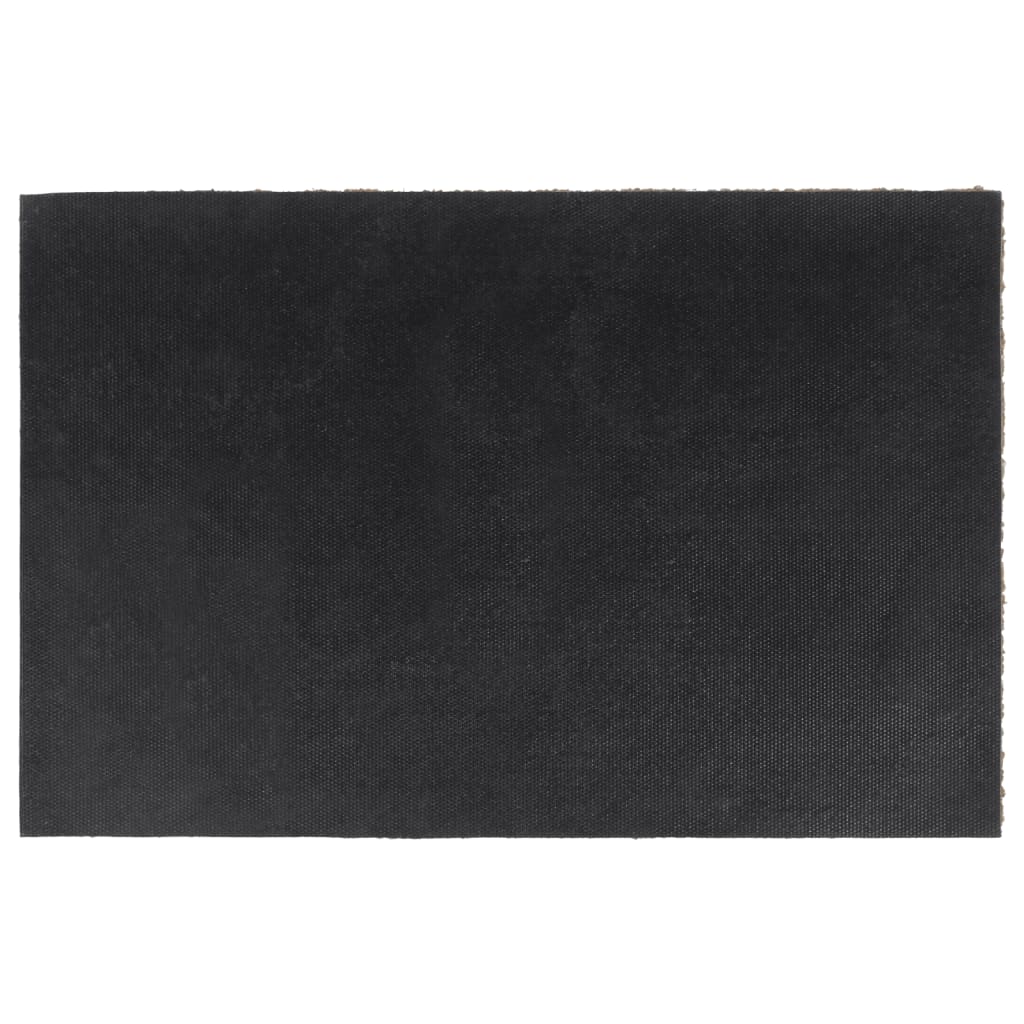 dørmåtte 40x60 cm tuftet coir naturfarvet