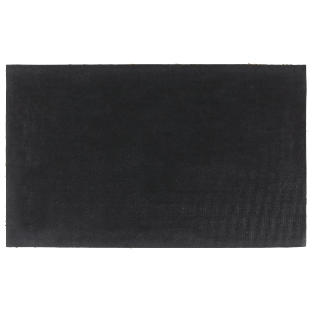 dørmåtte 45x75 cm tuftet coir naturfarvet