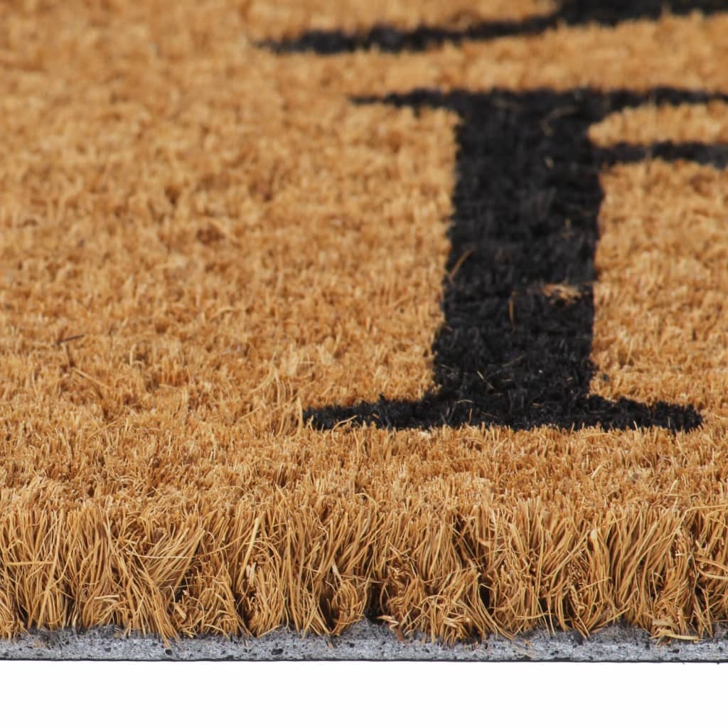 dørmåtte 45x75 cm tuftet coir naturfarvet