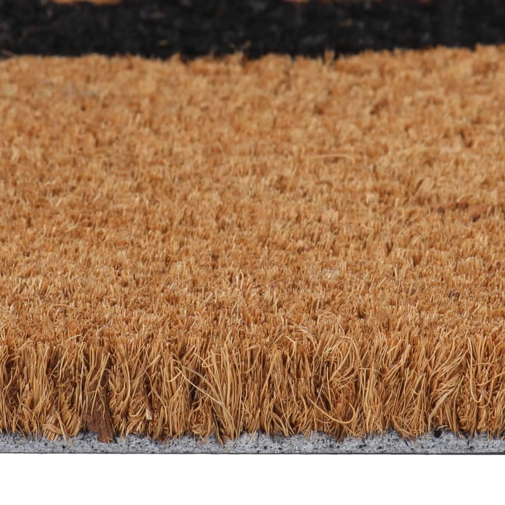 dørmåtte 40x60 cm tuftet coir naturfarvet