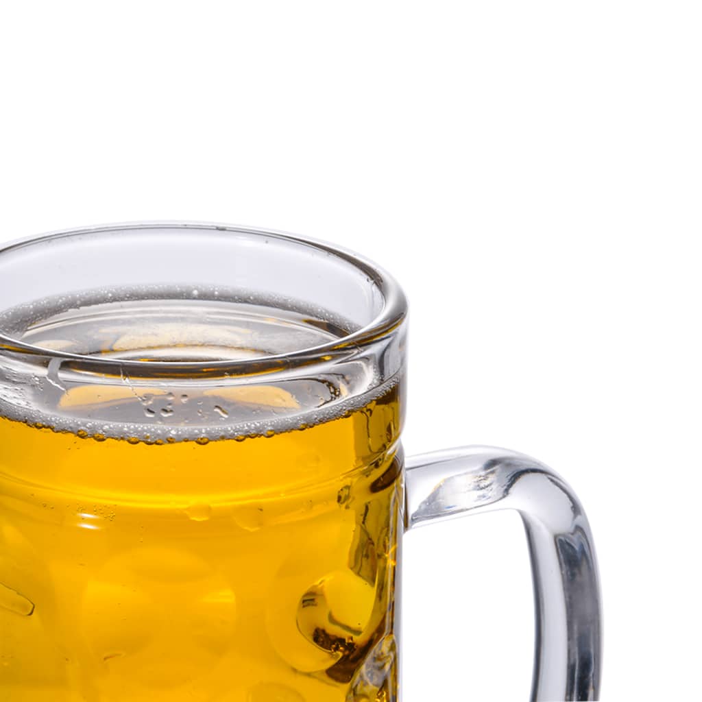 ølglas 6 stk. med håndtag 1000 ml