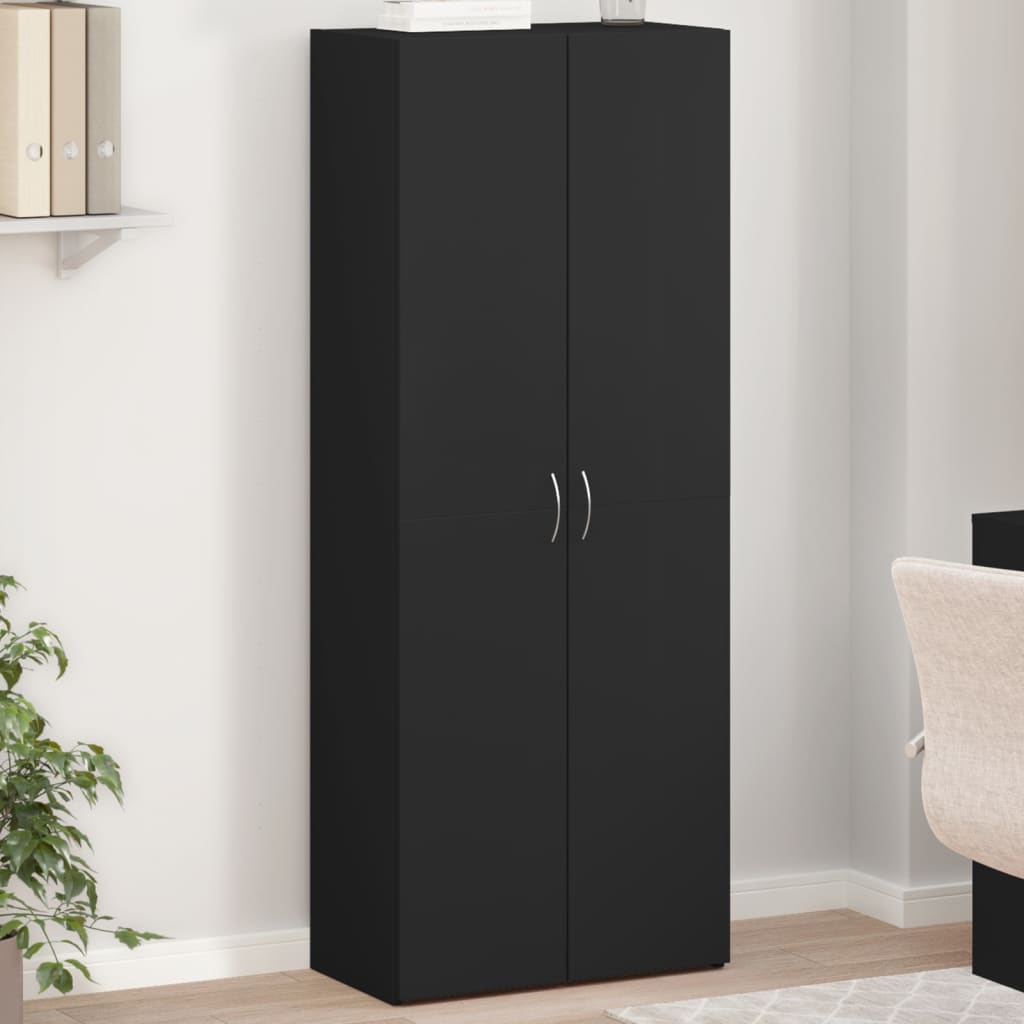 arkivskab 60x32x153 cm konstrueret træ hvid