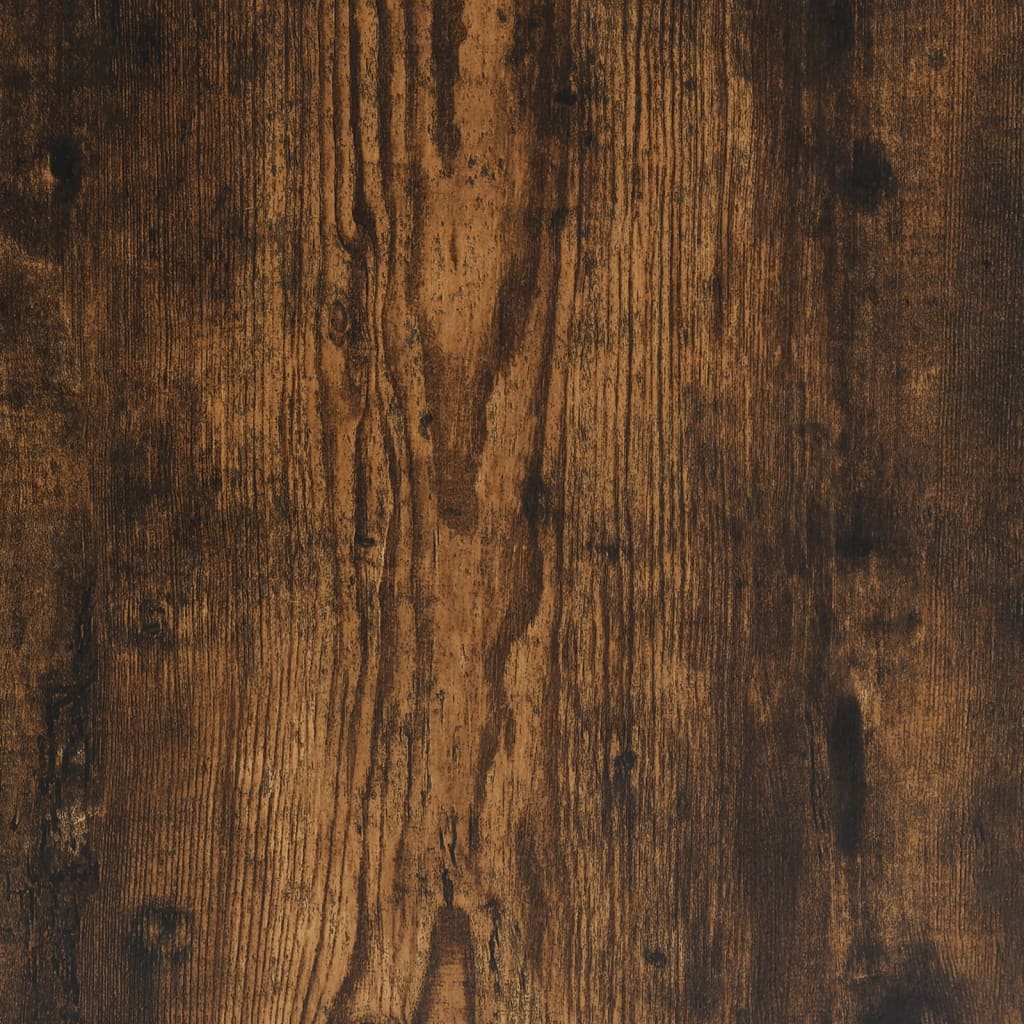klædeskab 90x50x180 cm konstrueret træ røget egetræsfarve