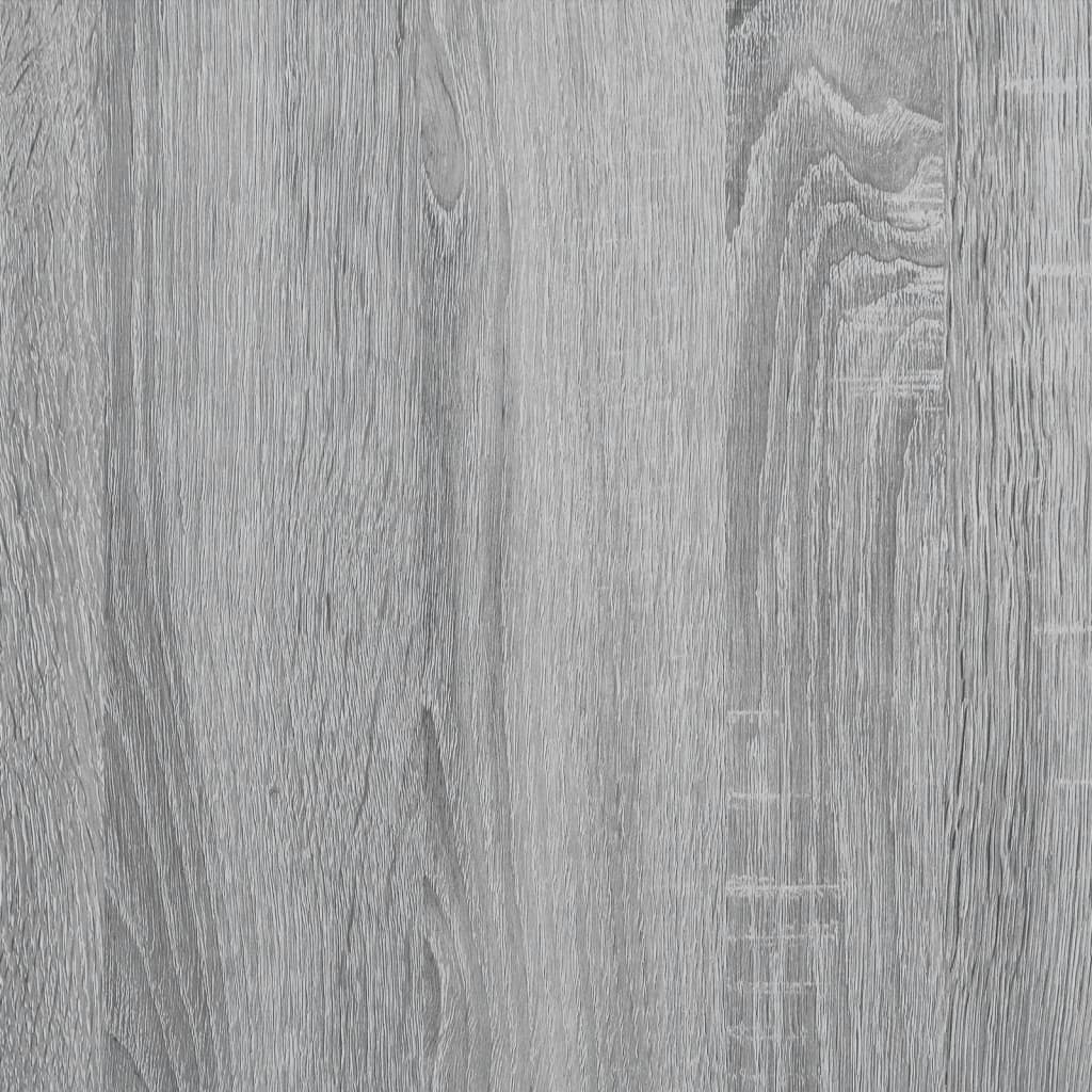 klædeskab 90x50x180 cm konstrueret træ grå sonoma-eg