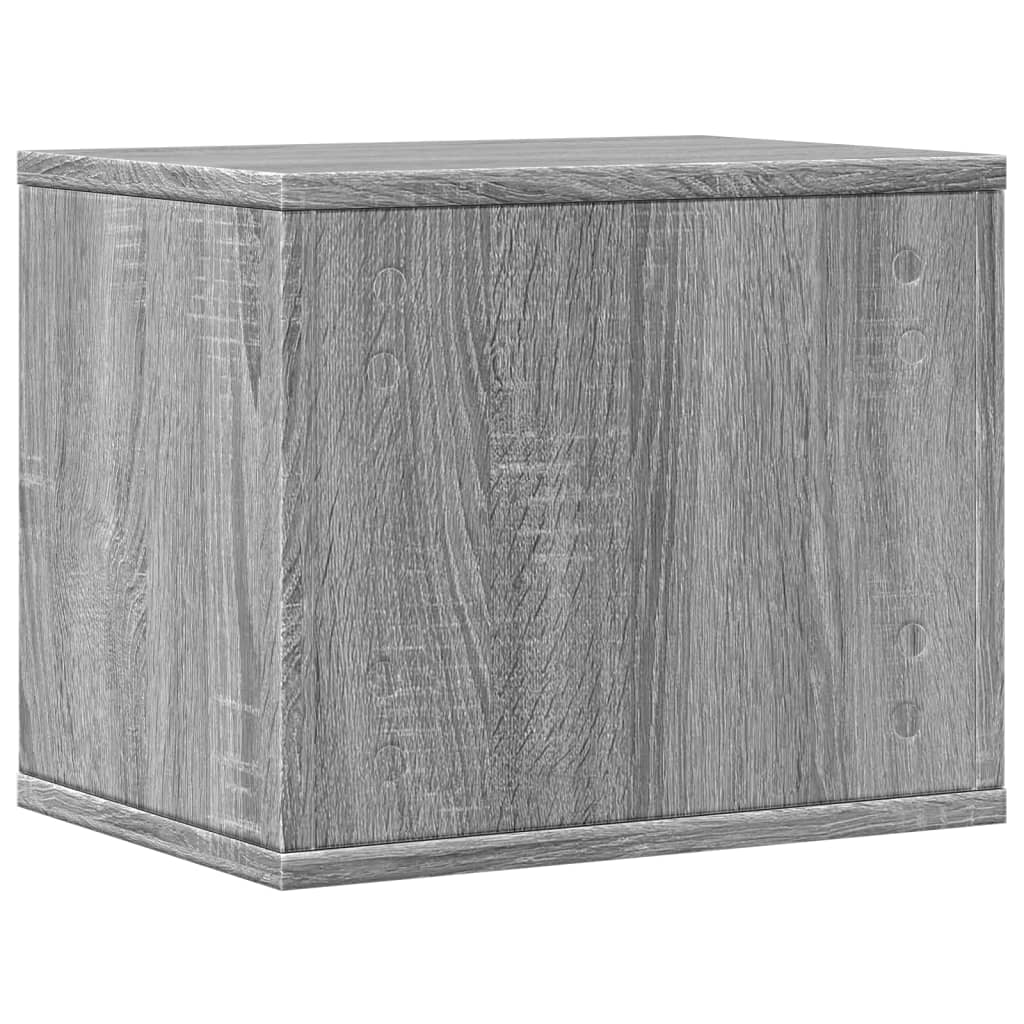 duvslag 36x26x29,5 cm konstruerat trä grå sonoma ek