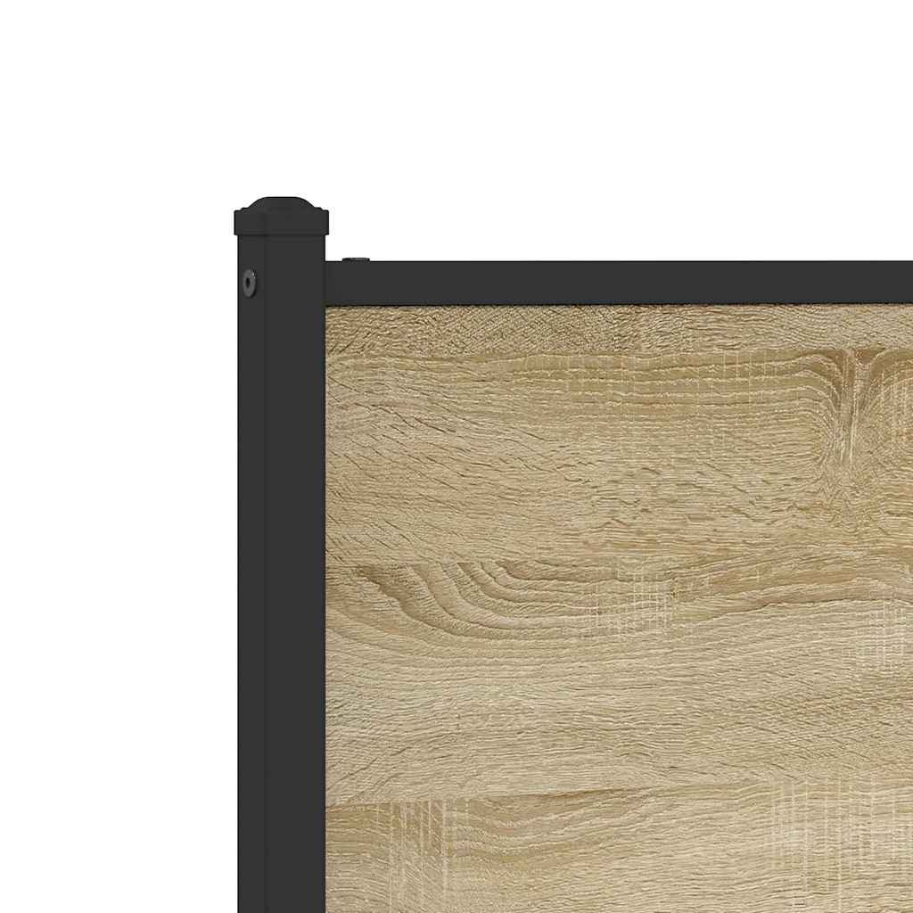 sengeramme uden madras 193x203 cm metal sonoma-eg