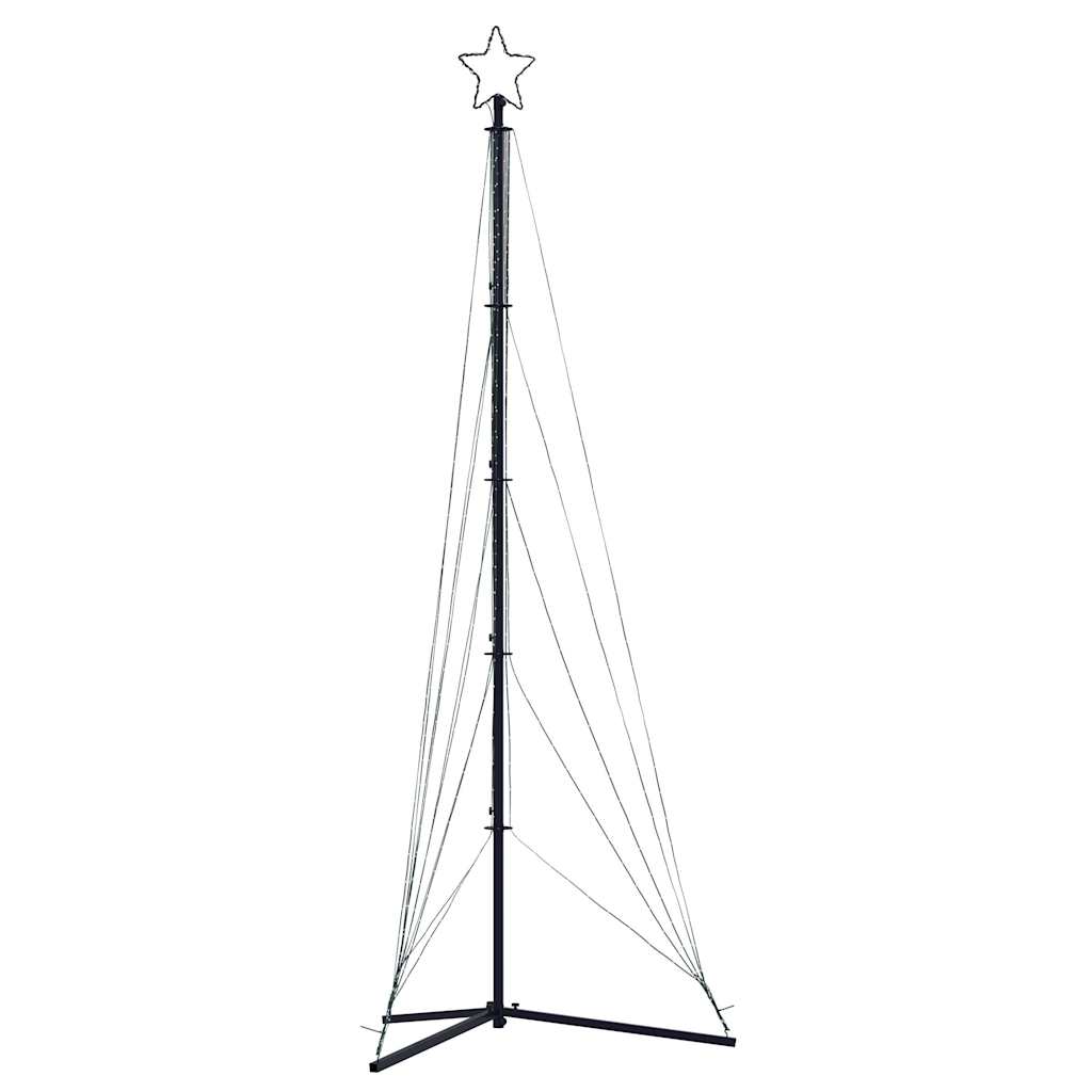 LED-juletræ 525 LED'er 302 cm varmt hvidt lys