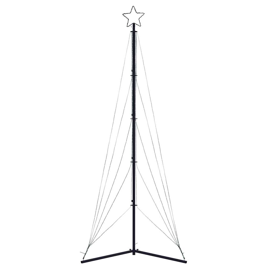 LED-juletræ 525 LED'er 302 cm varmt hvidt lys