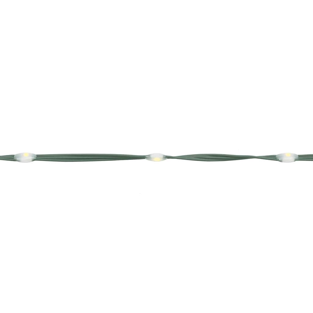 LED-juletræ 861 LED'er 478 cm varmt hvidt lys