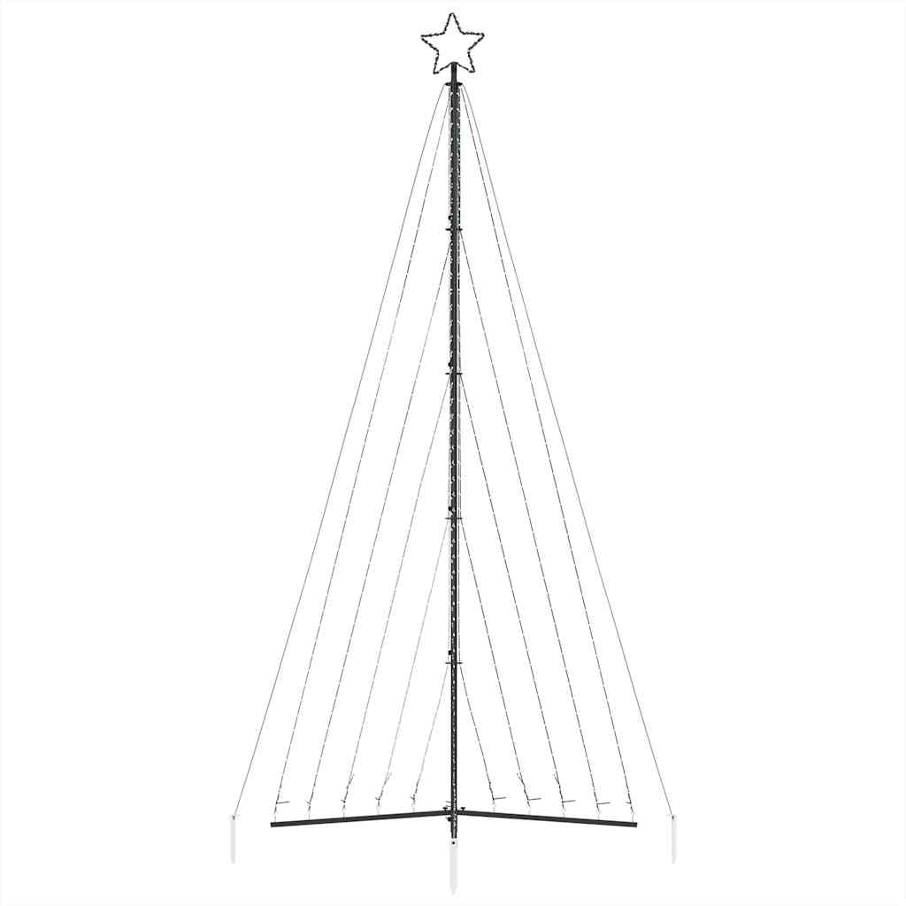 LED-juletræ 570 LED'er 399 cm blåt lys