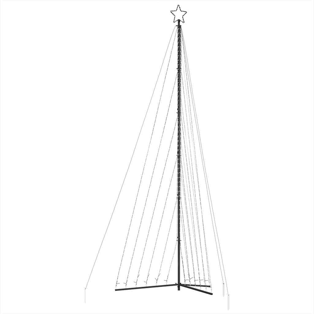 LED-juletræ 789 LED'er 476 cm blåt lys