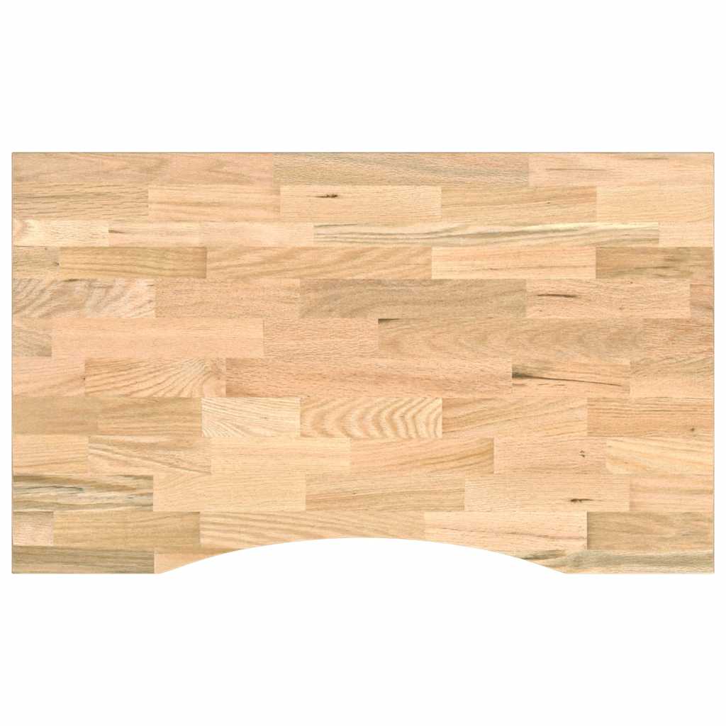 Werkbank 100x60x(71,5-98) cm massive Eiche