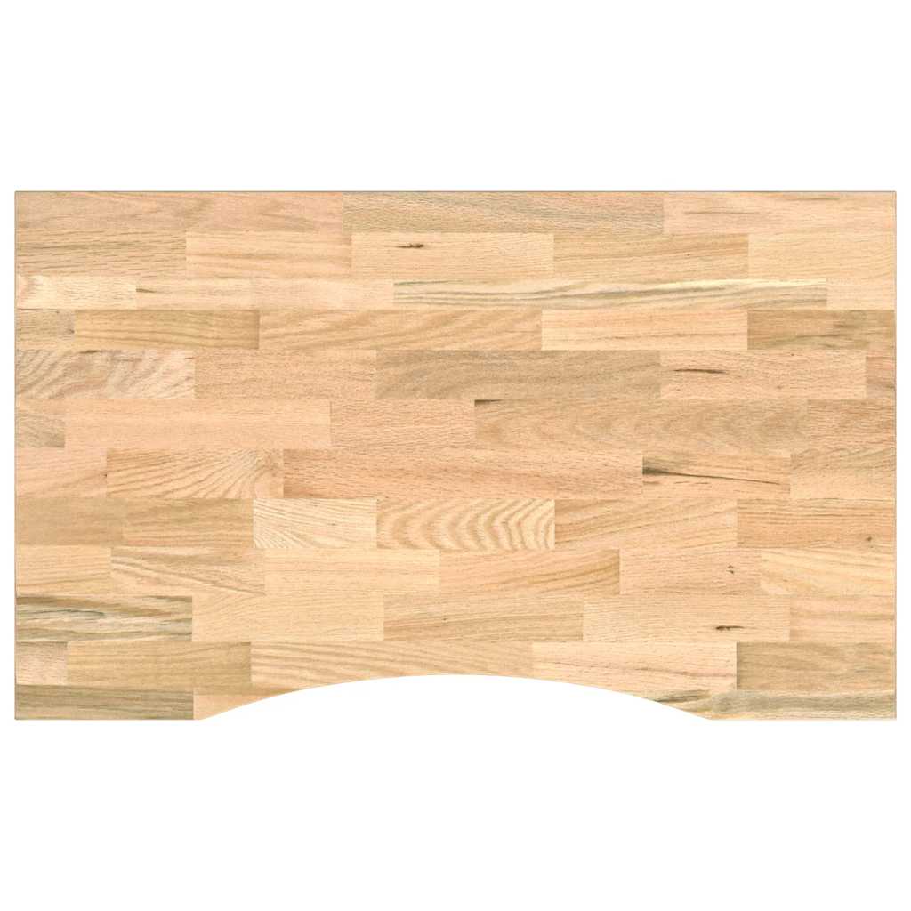 Werkbank 100x60x(71,5-98) cm massive Eiche