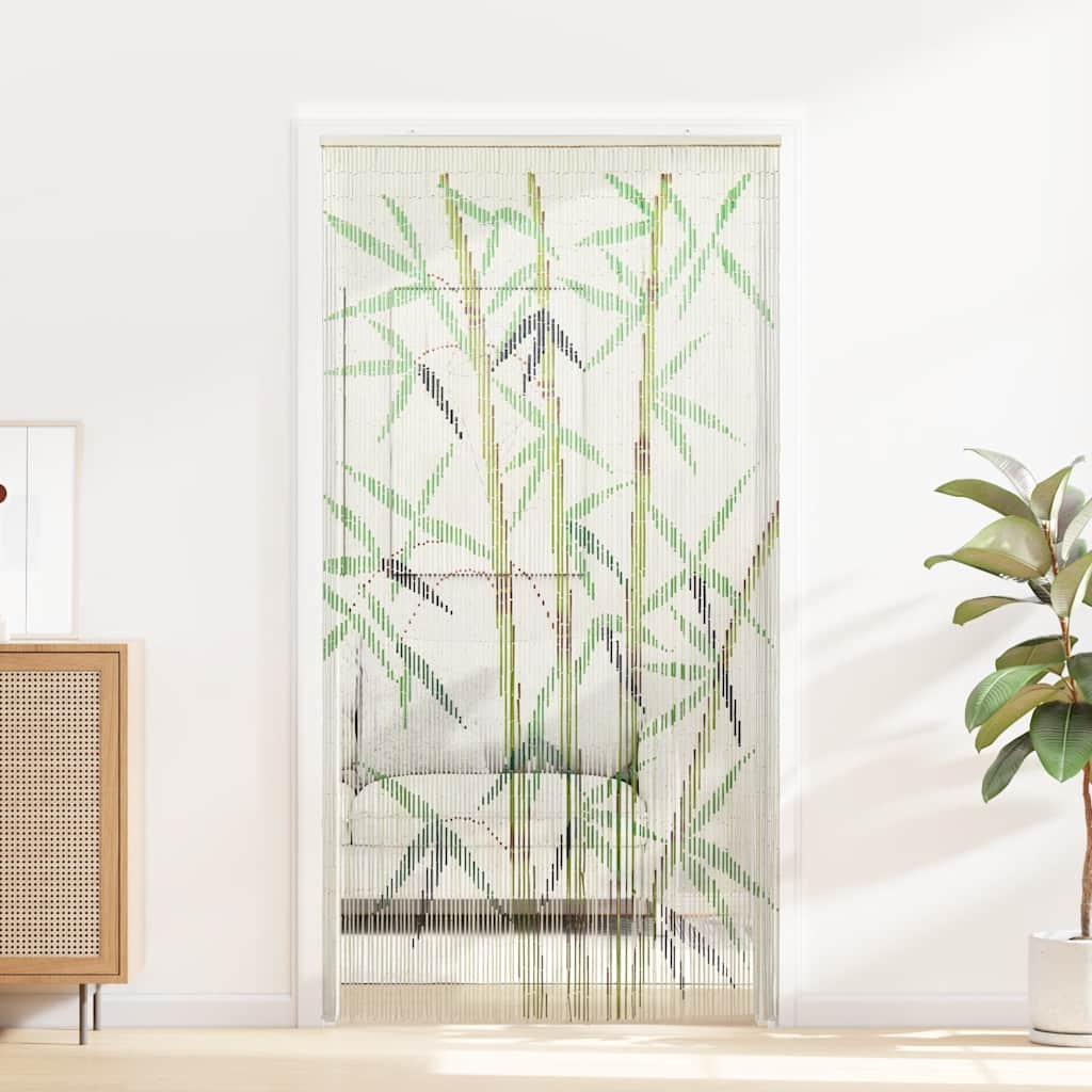 insektgardin til døren bambus print 100x220 cm bambus