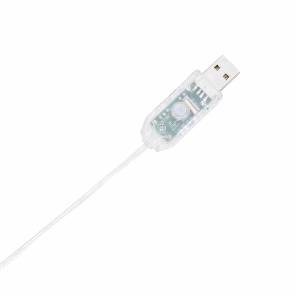LED-juletræ 80 LED'er 120 cm varmt hvidt lys