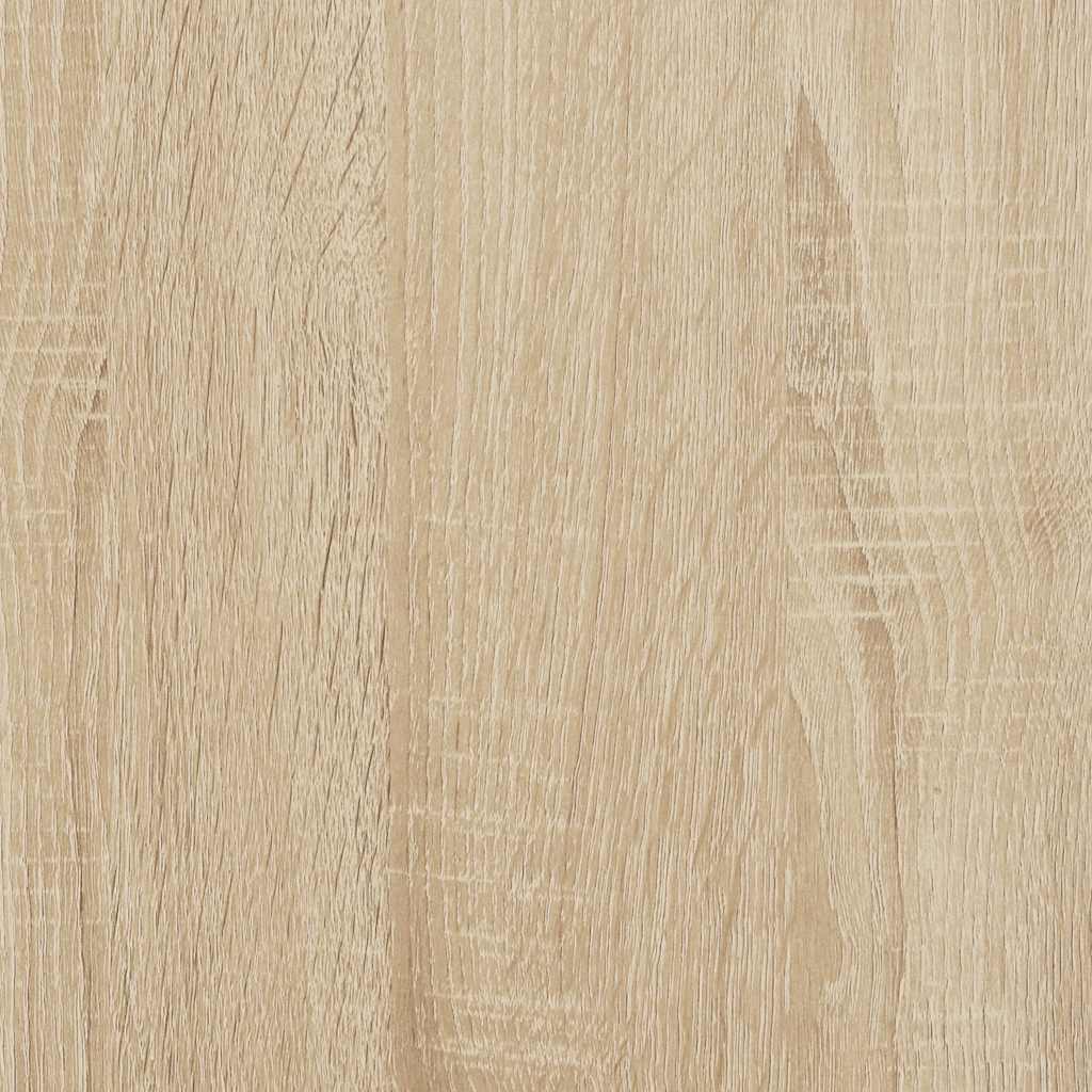 sengebord med skuffe 20x36x60 cm sonoma-eg