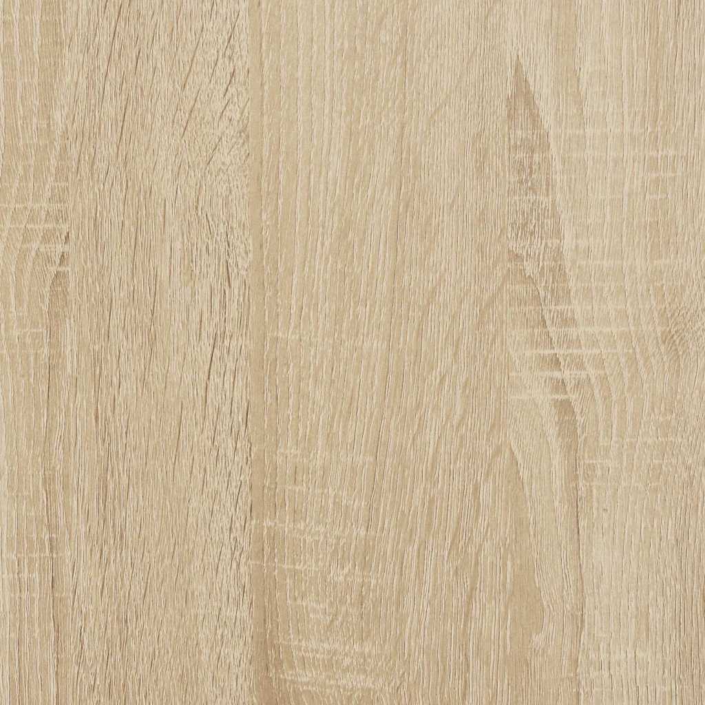 sengeborde med skuffe 2 stk. 20x36x60 cm sonoma-eg