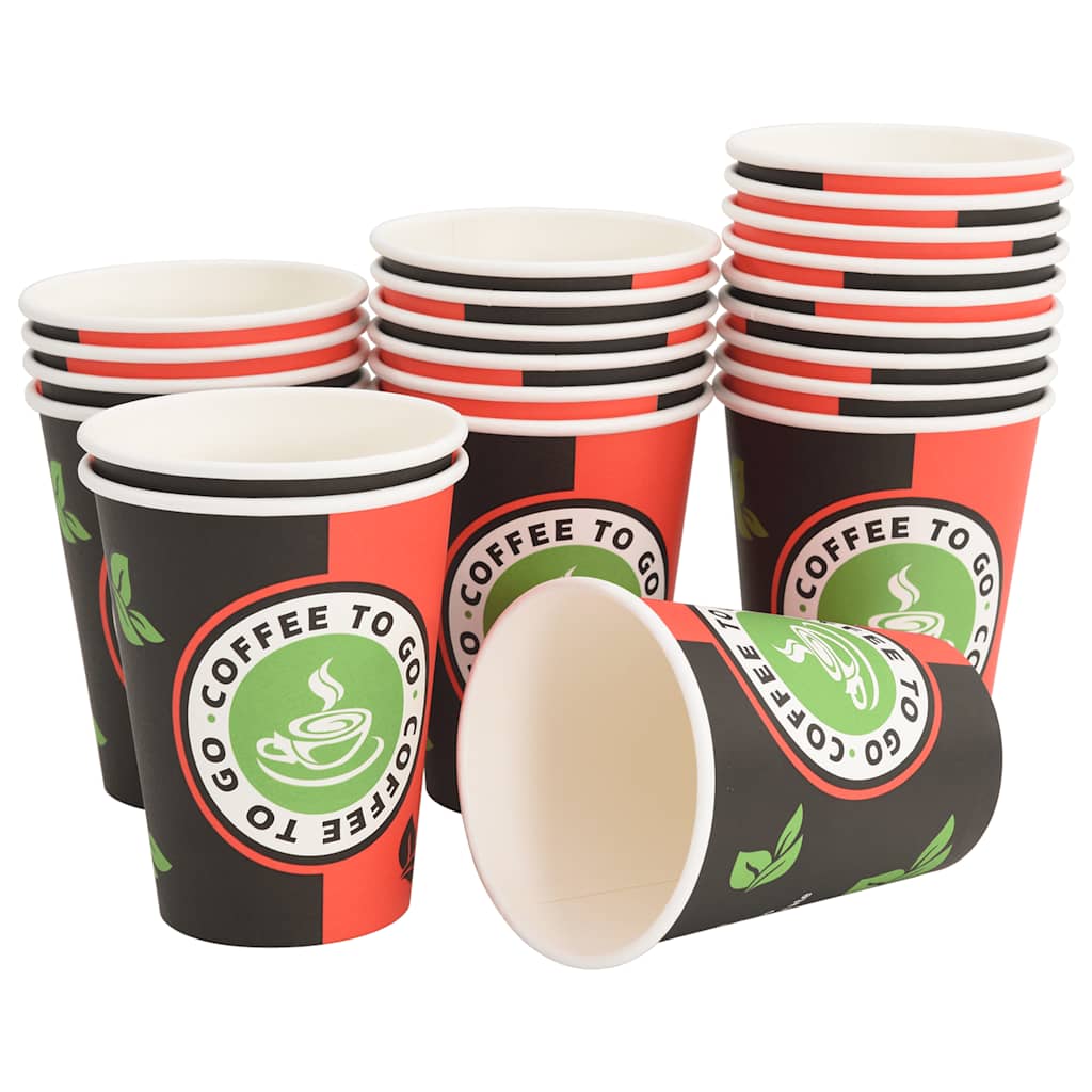 kaffekopper af papir med låg 1000 stk. 4oz 100ml