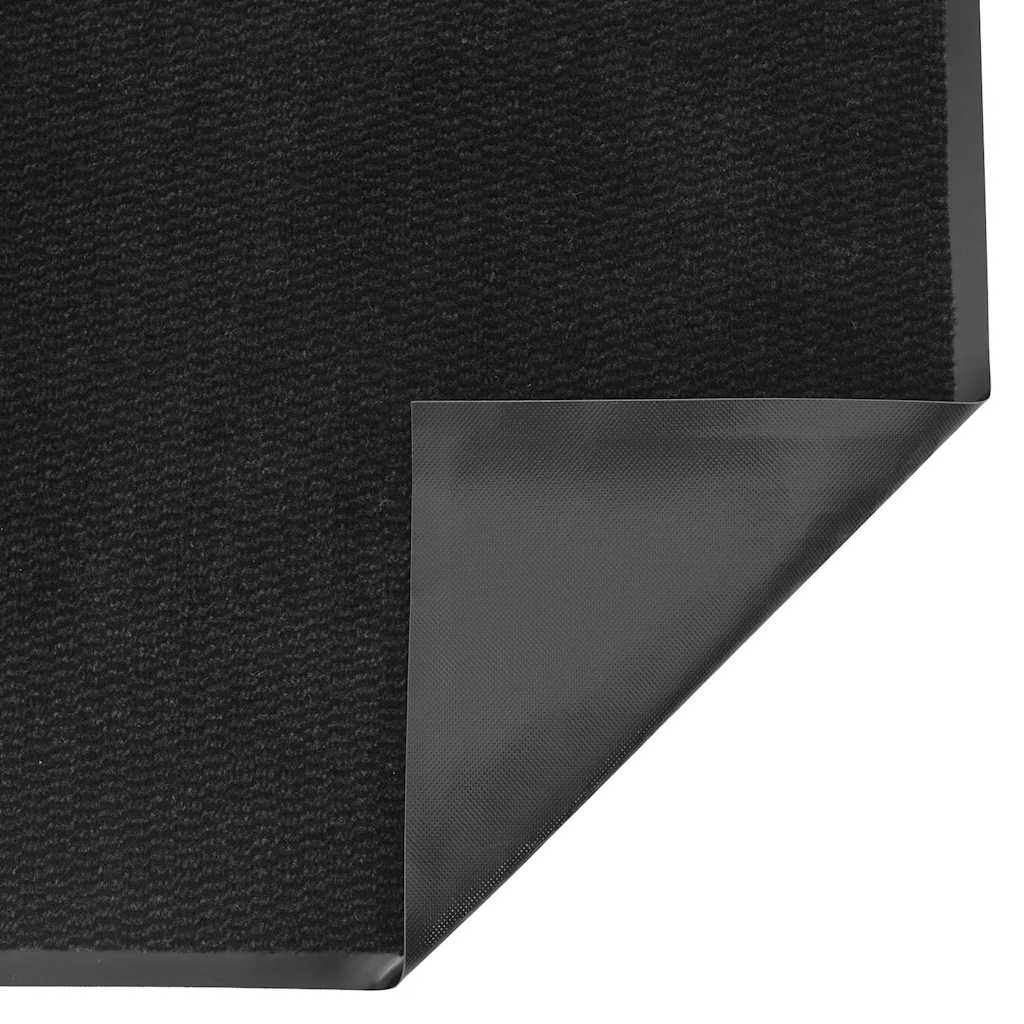 dørmåtte 60x150 cm sort