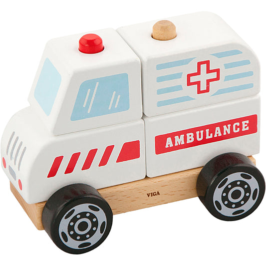 VIGA Stabel Ambulance i træ