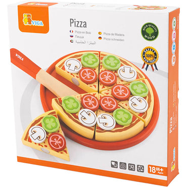 VIGA Legepizza i Træ