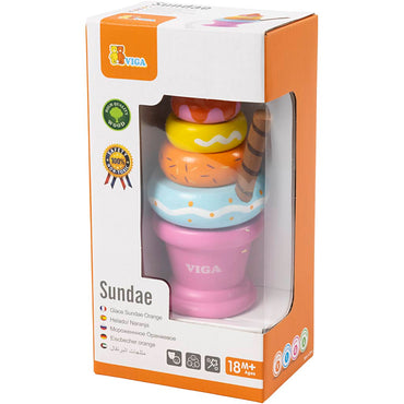 VIGA Sundae Is i Bæger