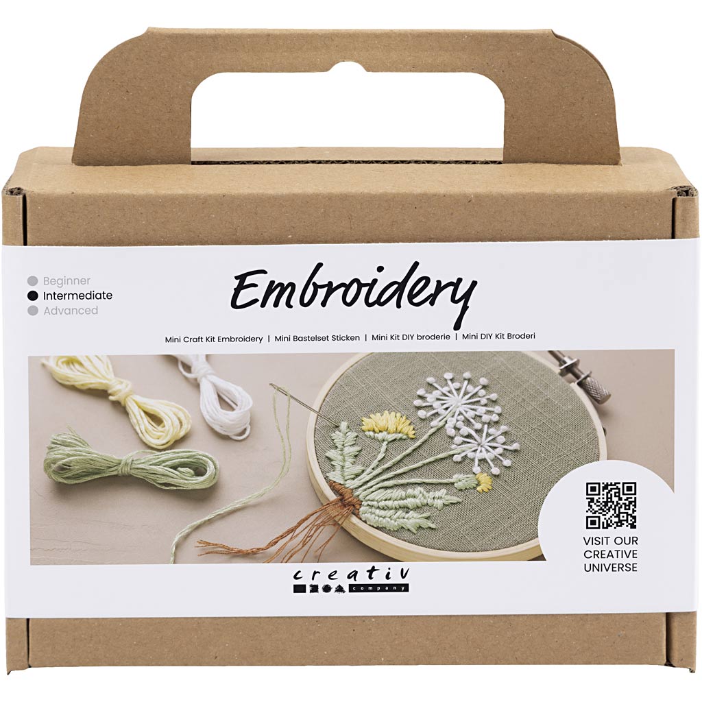 Mini DIY-sæt broderi