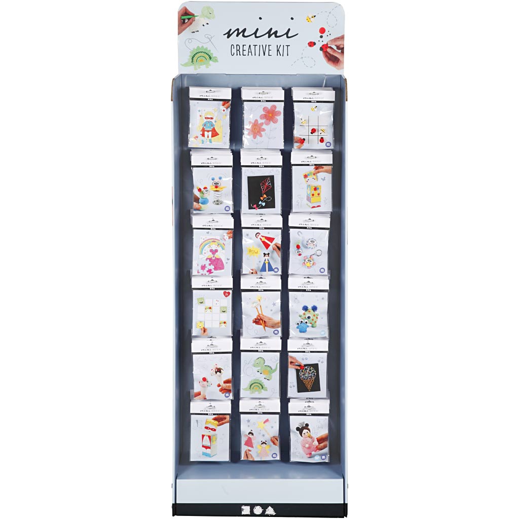 Gulvdisplay med Mini DIY-sæt