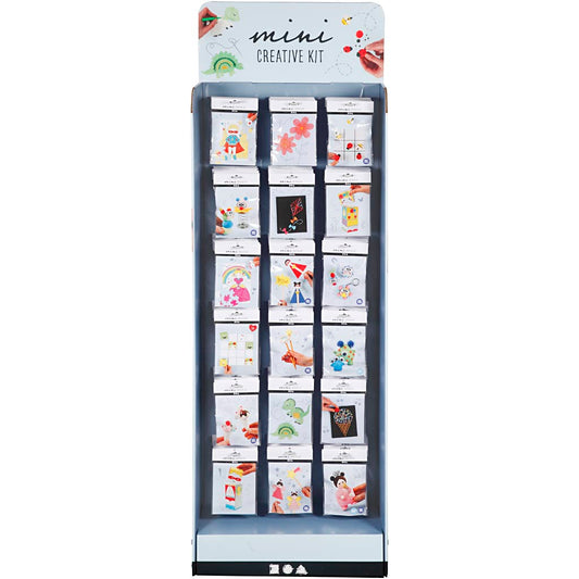 Gulvdisplay med Mini DIY Kit