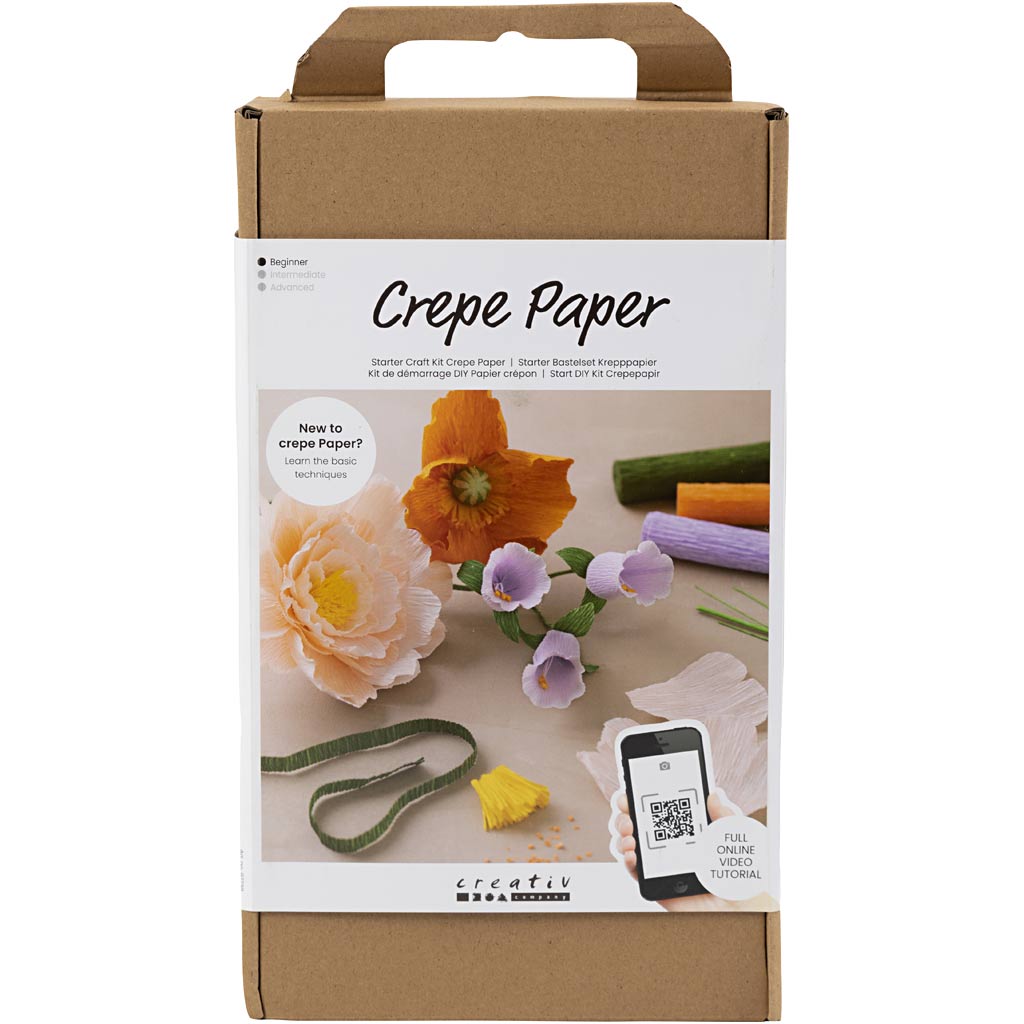 Start DIY-sæt Kreppapir