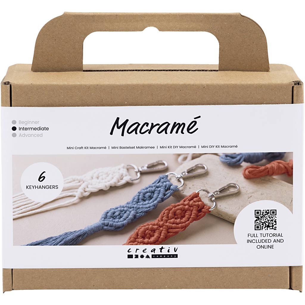 Mini DIY-sæt til macramé
