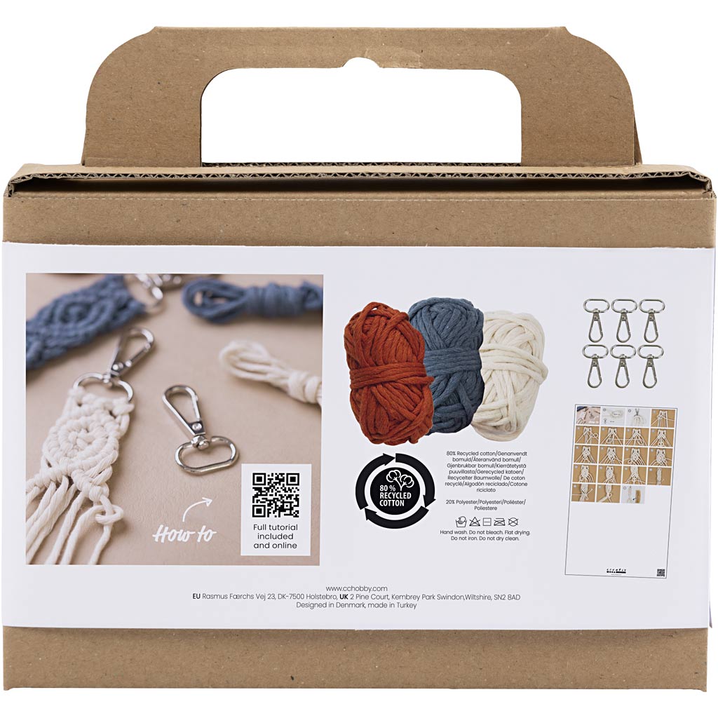 Mini DIY-sæt til macramé