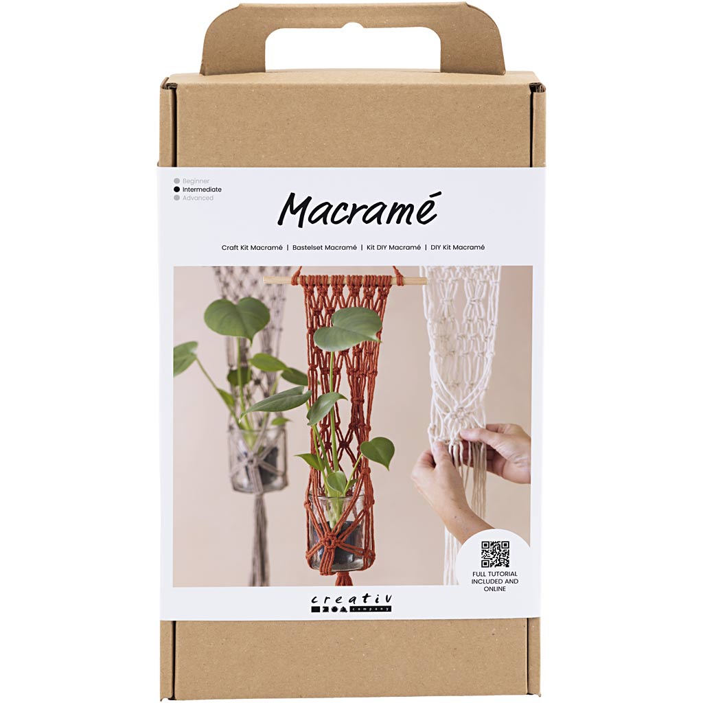 Gør-det-selv kit til macramé