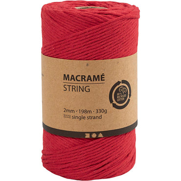 Macramé snor