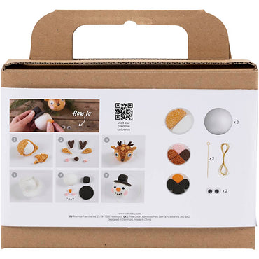 Mini DIY Kit Julekugler