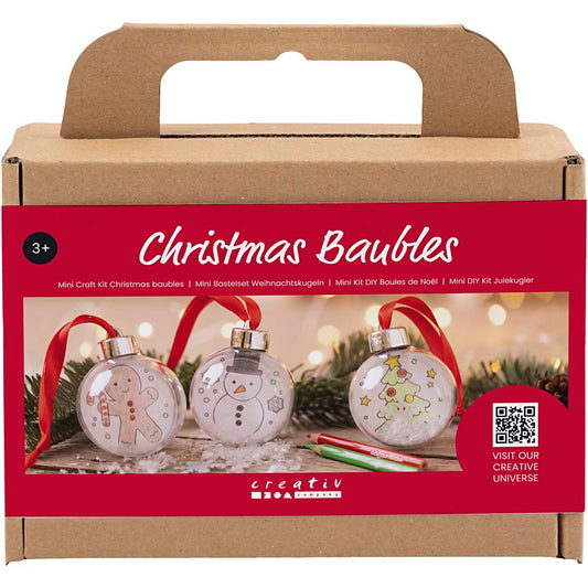 Mini DIY Kit Julekugler