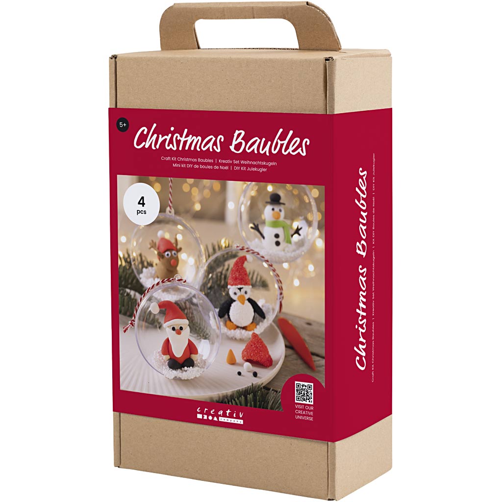 DIY Kit Julekugler