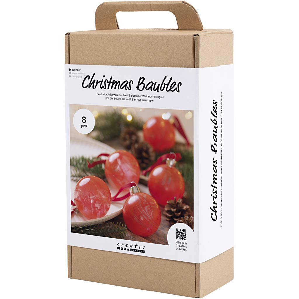 DIY Kit Julekugler